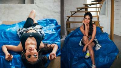 Actress Malavika Mohanan shares scintillating pictures on Instagram, leaving the fans starry-eyed. The actress can be seen posing in athleisure and looking gorgeous.