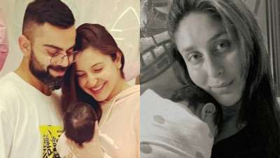 This year, many Bollywood couples became proud parents including Saif-Kareena, Anushka-Virat, Shreya Ghoshal and others. Have a look at them here.
