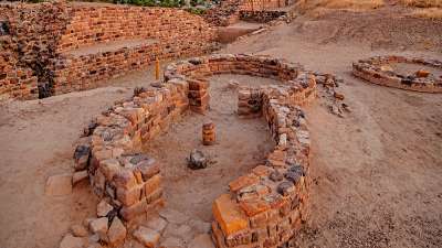 Dholavira: A Harappan City, in India, just inscribed on the UNESCO World Heritage List.