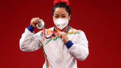 Mirabai Chanu created history by clinching India's first silver medal in weightlifting in Olympics' history. Chanu won the medal in the 49kg category.