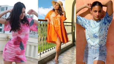 Of late, tie-dye outfits have become a rage among celebrities. If you love the trend, take inspiration from these Bollywood actresses for your next buy.