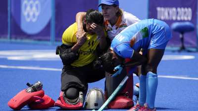 The history-making Indian women's hockey team's dream of securing its maiden Olympic medal remained unfulfilled as it lost 3-4 to Great Britain in a hard-fought bronze play-off match at the ongoing Games. The Indian women had already created history and surpassed all expectations by entering the semifinals of the Games for the first time.