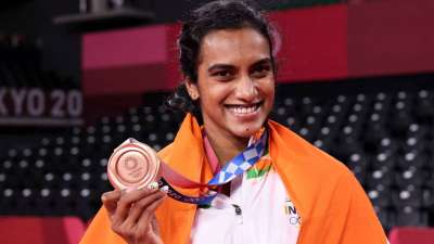 Reigning world champion P V Sindhu on Sunday became only the second Indian and the country's first woman to win two Olympic medals, securing a bronze after a straight-game win over world no.9 He Bing Jiao of China in the badminton women's singles third-place play-off.