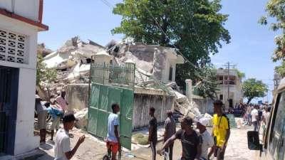 At least 29 people were killed when a 7.2 magnitude earthquake struck Haiti on Saturday.
