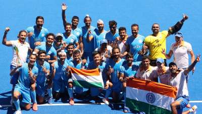 A resolute Indian men's hockey team rewrote history as it claimed an Olympic medal after 41 years, defeating a plucky Germany 5-4 to win the bronze in an edge-of-the-seat play-off match