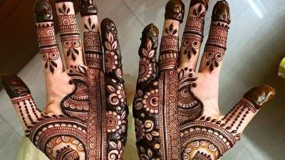 Discover 154+ for hand mehndi latest