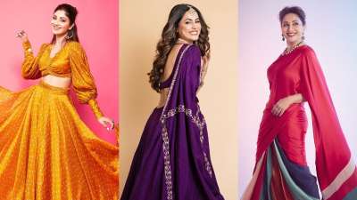 Janmashtami 2021: Shilpa Shetty to Hina Khan celeb-inspired styles that will lit your festive season