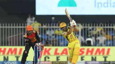 &amp;nbsp;
Openers Ruturaj Gaikwad and Faf du Plessis got Chennai off to a flying start, adding 75 runs in the first ten overs.