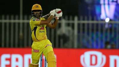 Ruturaj Gaekwad (38) and Faf du Plessis (31) added 71 runs for the first wicket to set the tone for CSK's chase.