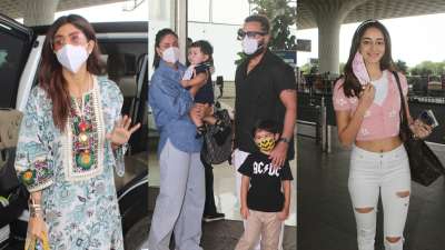 Sneak peek into Kareena Kapoor, Saif Ali Khan, Shilpa Shetty and other B-town celebs airport diaries | PICS