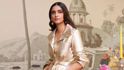 Architectural Digest's September-October Style features Sonam and Anand Ahuja's home, which is replete with distinct Indian touches.