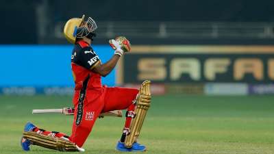 Royal Challengers Bangalore beat Delhi Capitals by seven wickets in their Indian Premier League match on Friday after a last-ball six by Srikar Bharat.