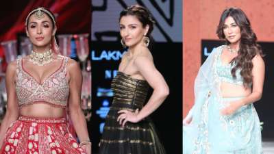 Malaika Arora, Soha Ali Khan and Chitrangda Singh steal the spotlight at LFW 2021 | IN PICS