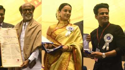 67th National Film Awards: Rajinikanth, Manoj Bajpayee, Kangana Ranaut, receive top honors | IN PICS