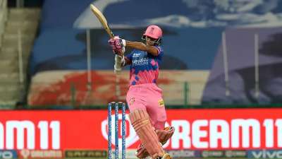 Chasing an imposing target of 190, opener Yashasvi Jaiswal (50) and Shivam Dube (64 not out off 42 balls) hit half-centuries as RR reached 190 for 3 in 17.3 overs to win the match.