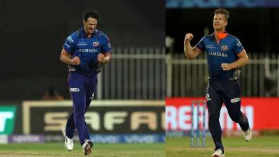 Jimmy Neesham and Nathan Coulter-Nile bowled exceptionally well to keep Mumbai Indians alive and kicking as they outclassed Rajasthan Royals by eight wickets in a low-scoring Indian Premier League match, here on Tuesday.
&amp;nbsp;