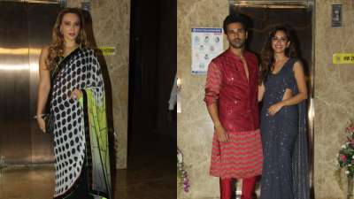 Pulkit Samrat-Kriti Kharbanda to Iulia Vantur, stars galore at Ramesh Taurani's Diwali 2021 bash (IN PICS)