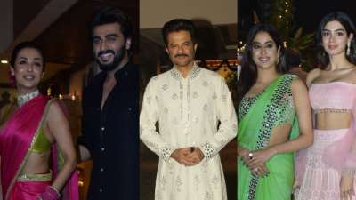 Celebrities at Anil Kapoor's Diwali bash&amp;nbsp;