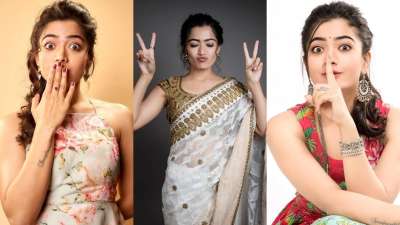 The national crush, Rashmika Mandanna who is famously known for her bubbly nature, has truly become the expression queen of India within a short span. Keeping her social media game on point always, Rashmika has had her fans all invested with her majestic looks, let's look at some expressions she has intrigued her fans with on social media.&amp;nbsp;