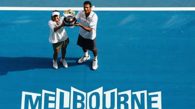 Sania Mirza picked up her first Grand Slam title at the 2009 Australian Open. She partnered with Mahesh Bhupathi in mixed doubles to beat Nathalie Dechy and Andy Ram in the final.