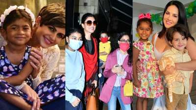 Sushmita Sen, Sunny Leone to Raveena Tandon, Bollywood celebs who inspire people to adopt a child