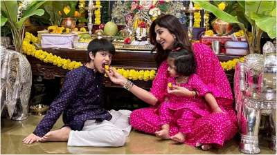 Shilpa Shetty's husband Raj Kundra and their children Samisha and Viaan Raj had tested positive for COVID-19 in May last year. The actor shared the time had been difficult for them as a family.