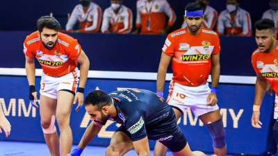 PKL: Deepak Hooda helps Jaipur Pink Panthers overcome Gujarat Giants