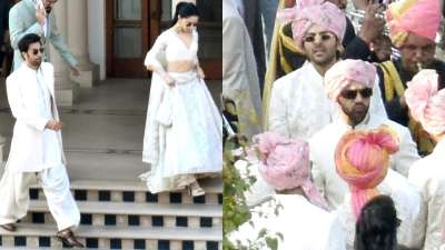 Inside Luv Ranjan-Alisha Vaid's wedding: Ranbir Kapoor, Shraddha, Kartik Aaryan &amp;amp; other stars spotted in white