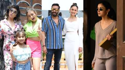 As the week began, Bollywood and TV celebrities were snapped around various places in Mumbai. Take a look at some of the pictures of your favourite celebrities