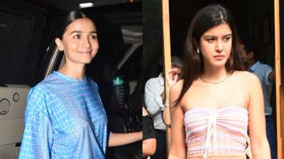 Alia Bhatt and Shanaya Kapoor up summer fashion game as they get papped in the city in casuals.