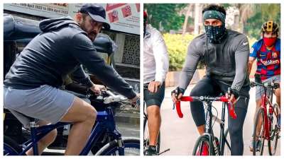 Salman Khan, Ranbir Kapoor to Sara Ali Khan, check out stars who chose bicycling to stay fit.&amp;nbsp;