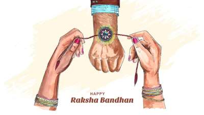 How to draw Raksha Bandhan  Bhai Dooj