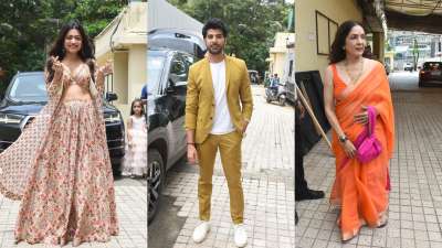  Rashmika Mandanna, Neena Gupta, Pavail Gulati look all decked up for the launch event