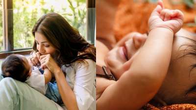 400px x 225px - Kajal Aggarwal celebrates 6 months of her son Neil's birth, calls  motherhood 'extremely challenging' â€“ India TV