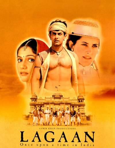 Lagaan-- 'Lagaan: Once Upon a Time in India' is a 2001 sports drama film written and directed by Ashutosh Gowariker. Set in 1893, during the late Victorian period of India's colonial British Raj, the film follows the inhabitants of a village in central India, who, burdened by high taxes and several years of drought, are challenged by an arrogant British Indian Army officer to a game of cricket as a wager to avoid paying the taxes they owe.