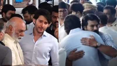 At the funeral of Superstar Krishna in Hyderabad, Mahesh Babu got teary-eyed. Many Tollywood stars including Ram Charan, Jr NTR and Allu Arjun paid their last respects. The CM of Telangana, K Chandrashekar Rao was also present