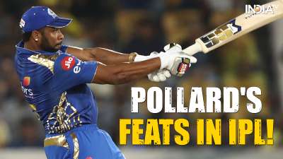 Kieron Pollard retires: A look at Pollard's illustrious records for Mumbai Indians in the Indian Premier League