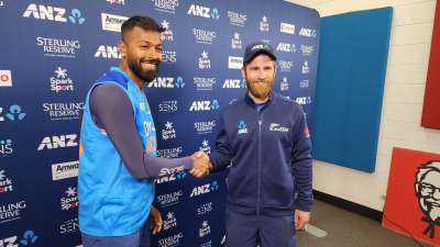 The first match of the series that was to be played in Wellington was abandoned by the rain