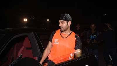 Kartik Aaryan stepped out for a football match on Tuesday, days after the release of his psychological thriller Freddy, which opened to critical acclaim.