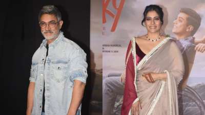 Aamir Khan looked absolutely dapper in his salt and pepper look as he graced the Salaam Venky screening. On the other hand, Kajol exuded sheer grace in a saree at the event. 
