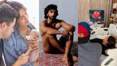 Celeb photos that broke the Internet in 2022: This saw a number of things going viral on social media. From Ranveer Singh's nude photoshoot for magazine to Ranbir Kapoor-Alia Bhatt's surprise pregnancy announcement and from first photo of Priyanka Chopra's daughter Malti to Shah Rukh Khan sending the Internet into tizzy with Pathaak look, celebs have been taking the Internet by storm.
