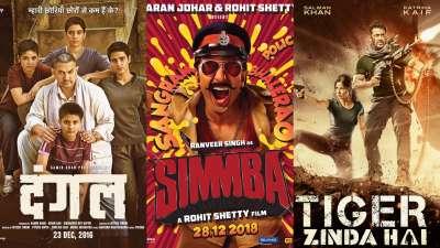 Bollywood never fails to bring Christmas cheer to the big screen. Over the years, Hindi films have done a phenomenal job at the theaters and ruled the box office. Be it Aamir Khan's Dangal or Ranveer Singh and Deepika Padukone's Bajirao Mastani or Shah Rukh Khan's Dilwale, Bollywood stars have treated audiences to blockbuster films on the festive occasion. Here's looking at the biggest Bollywood releases on Christmas in the last five years.
