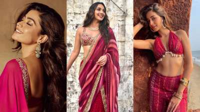 Indian fashion connoisseurs too are rooting for Viva Magenta as the next big colour to dominate wedding wardrobes and parties. Rashmika Mandanna, Kiara Advani to Ananya Panday, know how divas are styling season's hottest colour. 