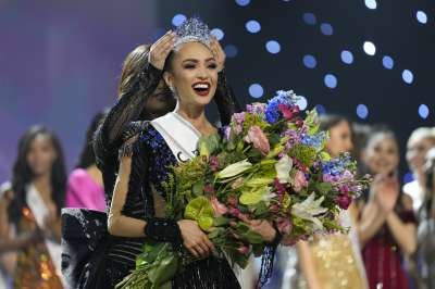 R&rsquo;Bonney Gabriel, a fashion designer, model and sewing instructor from Texas who competition officials said is the first Filipino American to win Miss USA, was crowned Miss Universe.
