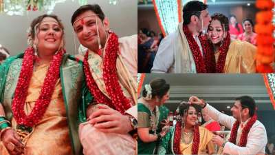 Rushad Rana married creative director Ketaki Walawalkar in a intimate ceremony in Mumbai on Wednesday. 