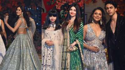 Janhvi Kapoor, Aishwarya Rai to Gauri Khan, Bollywood divas turned up in their sartorial best for Anant Ambani and Radhika Merchant's engagement.
