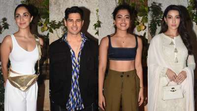 Mission Majnu is all set to stream on Netflix on January 20. The film's screening was organised in Mumbai on Tuesday and many celebrities including Kiara Advani and Nora Fatehi arrived
