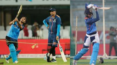 IND vs NZ 1st T20I: Team India's net session | IN PICTURES