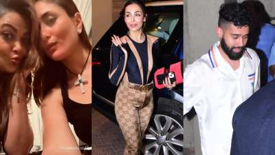 Kareena Kapoor Khan hosted the birthday bash for her close friend Amrita Arora in Mumbai on Tuesday night. Brown Munde singer AP Dhillon was the special guest at the bash