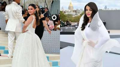 Thusy Sex Iswarya Vedios - Alia Bhatt mistaken for Aishwarya Rai Bachchan at MET Gala 2023 by paps;  her reaction goes viral | Celebrities News â€“ India TV